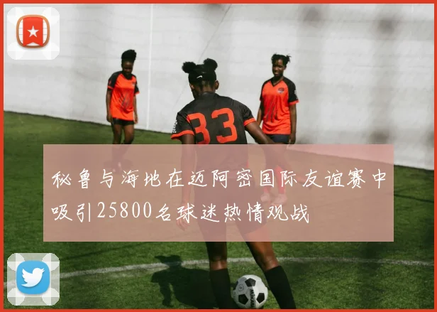 秘鲁与海地在迈阿密国际友谊赛中吸引25800名球迷热情观战